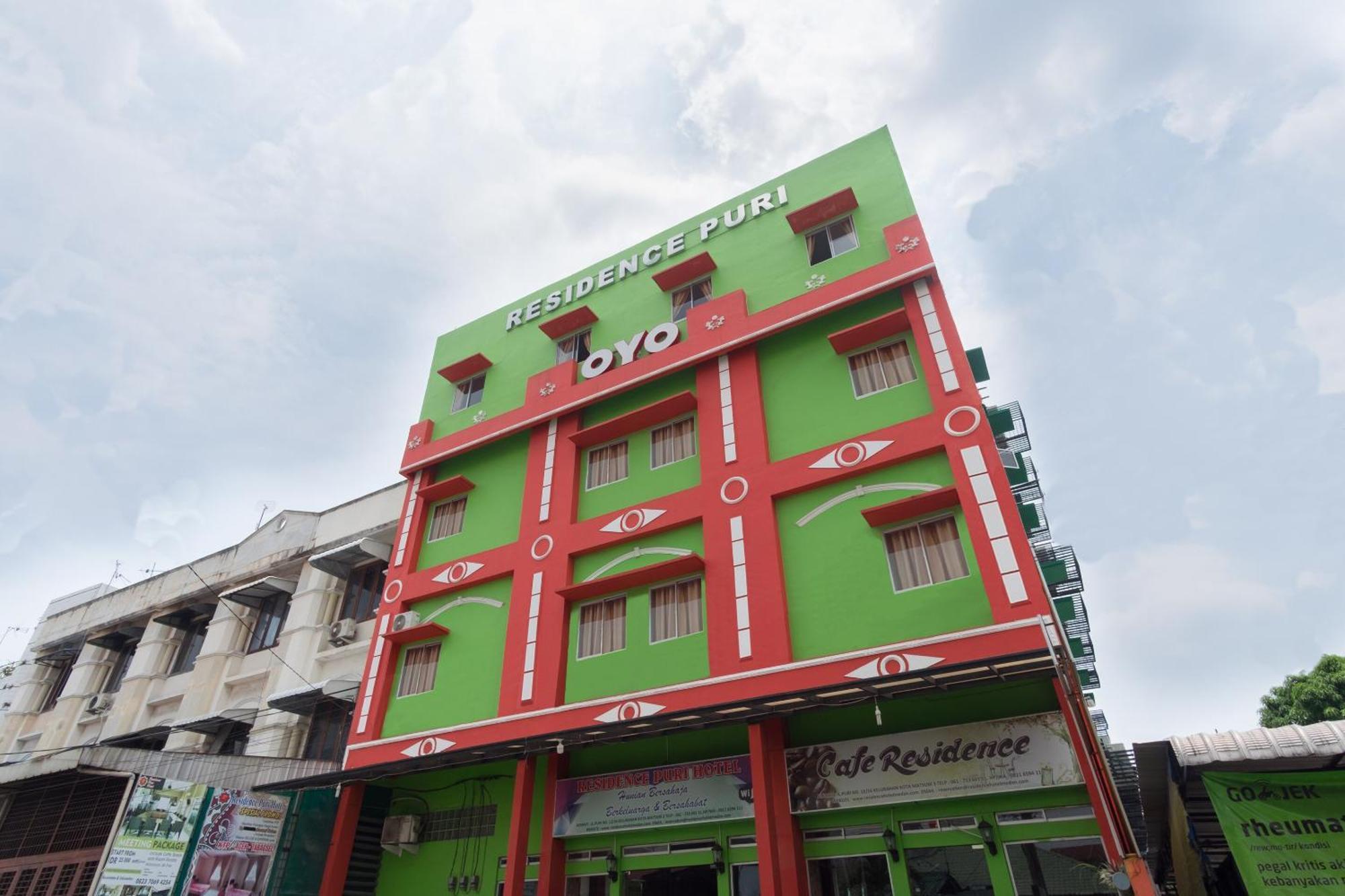 Capital O 615 Residence Puri Hotel Syariah ميدان المظهر الخارجي الصورة